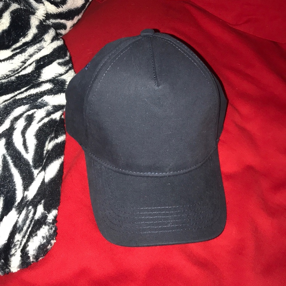 Two Navy Blue Hats